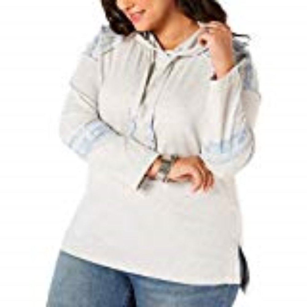 Style & Co. French Terry Casual Hoodie